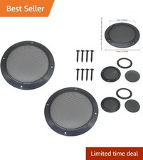 2 Pcs 3 Inch Metal Mesh Speaker Grills Covers Subwoofer Grill Protective Case...