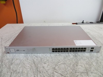 Ubiquiti US-24-500W Unifi 500W 24-Port PoE Gigabit Network Switch Factory Reset 