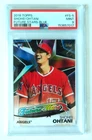 2018 Topps #FS-5 Future Stars Blue Parallel Shohei Ohtani Rookie (RC) PSA 9
