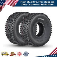 2 Pack 13x5.00-6 Lawn Mower Tire 4pr Tubeless Tractor Cart For Lawn Garden