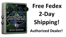 New Electro-Harmonix EHX Superego Polyphonic Synth Engine Guitar Effect Pedal