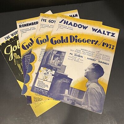 Gold Diggers Of 1933 'The Shadow Waltz' 1933 Photo Print - Item