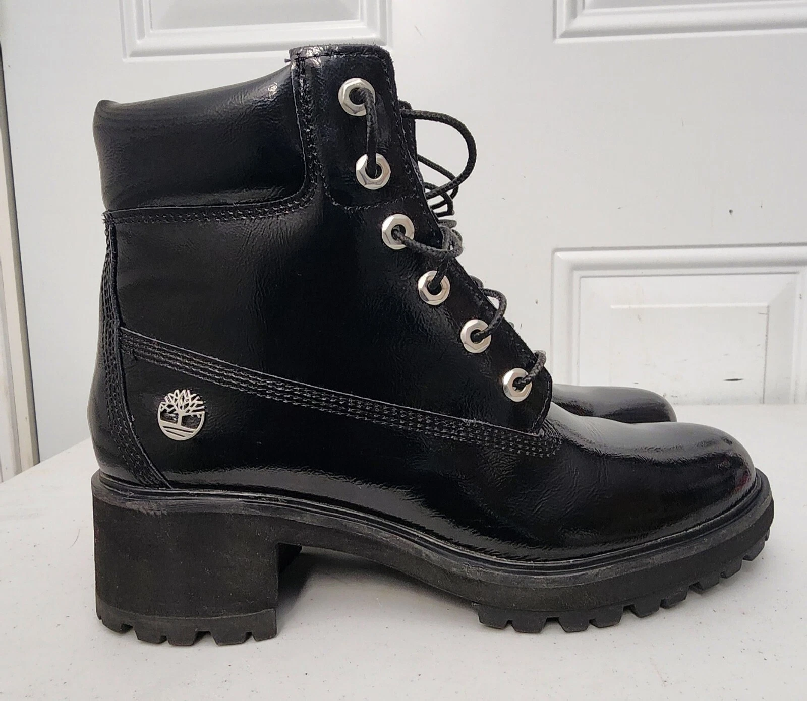 Timberland Kingsley stivali impermeabili tacco 2 pollici donna taglia 10 A2KQ5