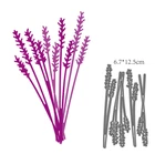 Flower Lavender  Metal Cutting Die Card Making Scrapbooking Paper Crafts UK