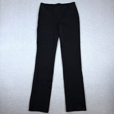 Quince Women's Ultra-Stretch Ponte Straight Leg Pant Tall Black Size M