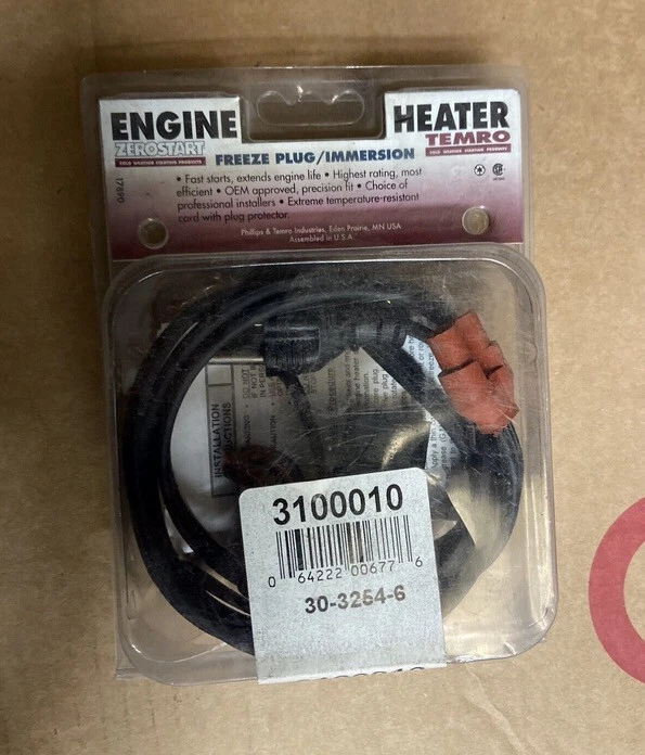 ZeroStart 30mm Freeze Plug Engine block heater 3100010 | eBay