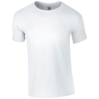 Men's Plain t-shirt 64000 - Gildan Softstyle adult Lightweight ringspun tee