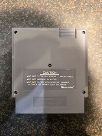 Nintendo NES Game Cartridge Mach Rider 5 Screw With Manual 