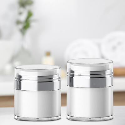 Airless Pumpglas für Creme tragbar mit Deckel Airless Pump Flaschen für Cremes