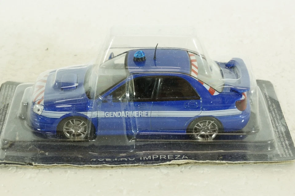 Subaru Impreza Police, Police Cars of the World #43, DeAgostini 1:43 - Image 4 of 4