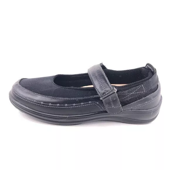 Orthofeet 877 Chickasaw Stretchable Mary Jane Shoes Womens Size 9