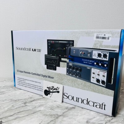 Soundcraft Ui12 Fernbedienung Gesteuert Digital Mixer Ui Serie WLAN Betrieb Neu