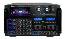 IDOLmain IP-7500 8000W Digital Mixing Amplifier LCD Screen w Optical  Bluetooth