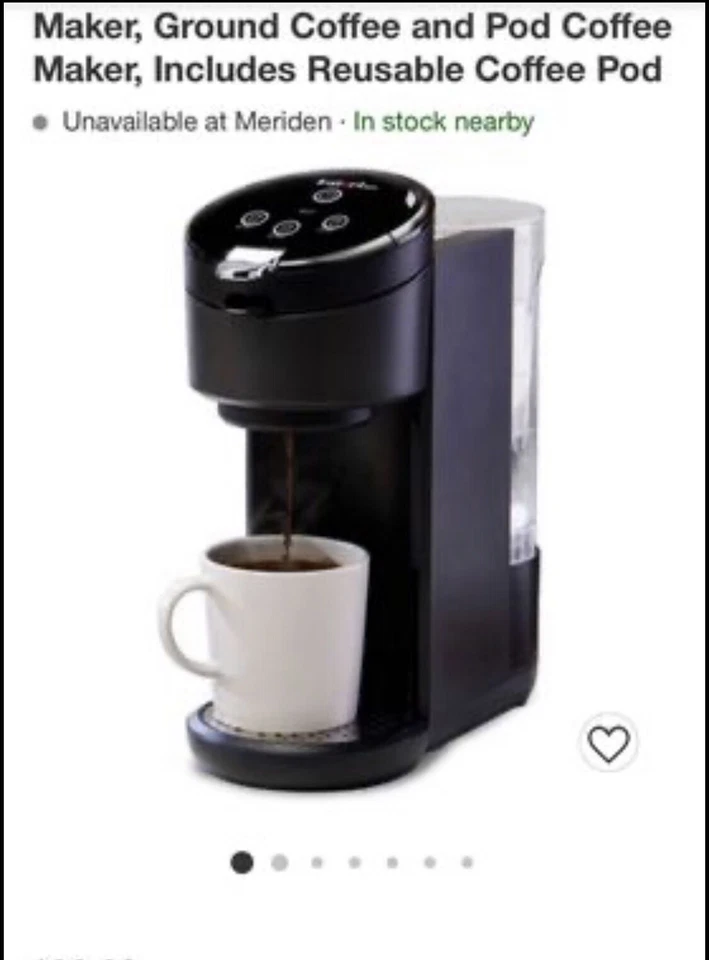 Cafetera individual INSTANT POT negra mate NUEVA  Foto 3 de 3