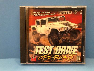 TEST DRIVE OFF ROAD PC CD-ROM COMPUTER DISC 1997