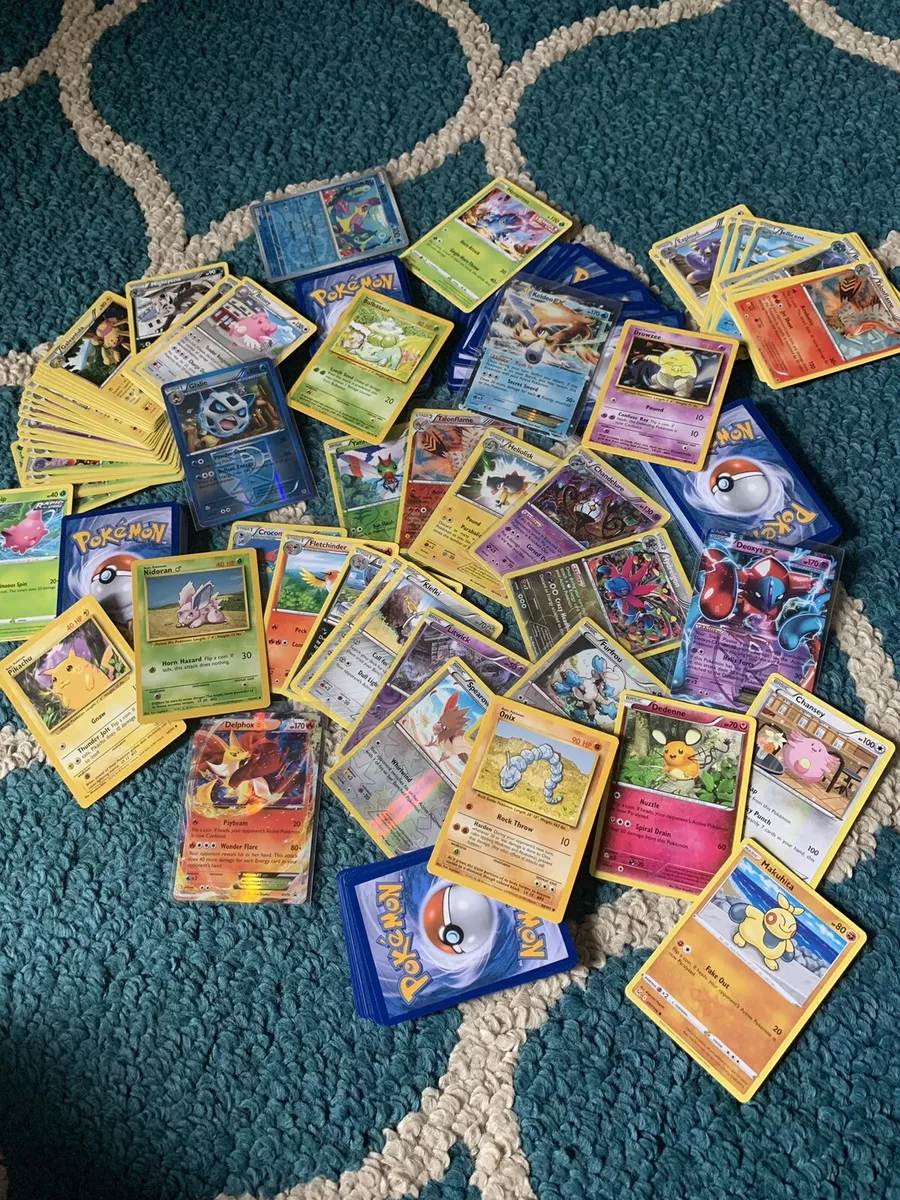 Lote de 5 Cartas de Pokémon Reverse Foil - Slightly Played em inglês