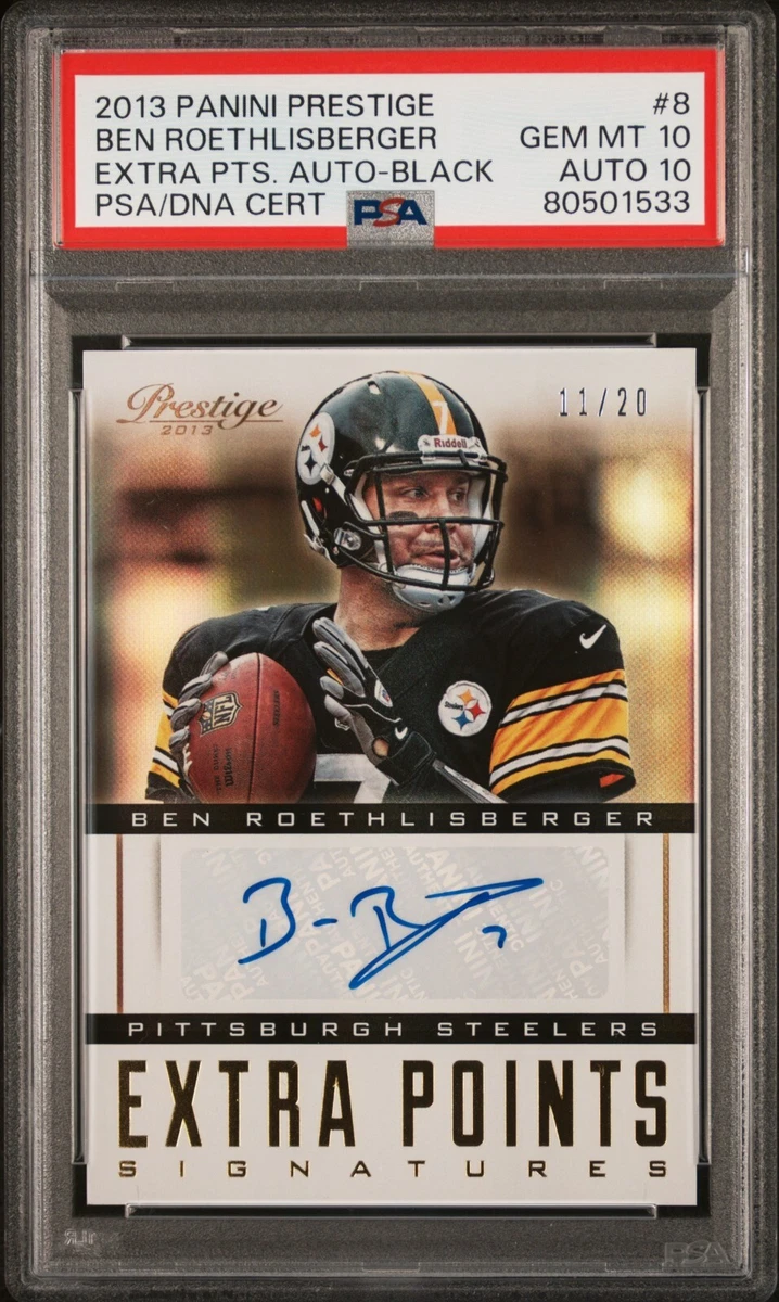 Panini Ben Roethlisberger Football Autographed Sports Trading