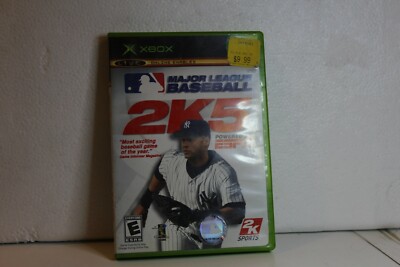 Major League Baseball 2K5 (Microsoft Xbox, 2005) Original Xbox Game Works Tested