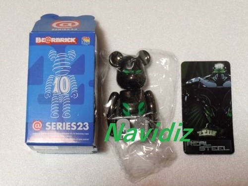 Medicom Bearbrick Series 23 SF Secret Reel Steel Zues & Atom 100% be@rbrick S23 - Picture 2 of 4