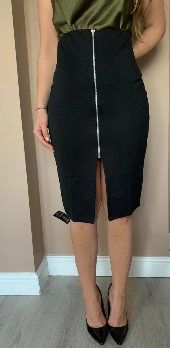 Black clearance skirt zip