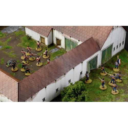 1:72 Italeri Battle Set Waterloo 1815 La Haye Sainte Full Pack Ed. Kit IT6197 Mo - Imagen 7 de 10