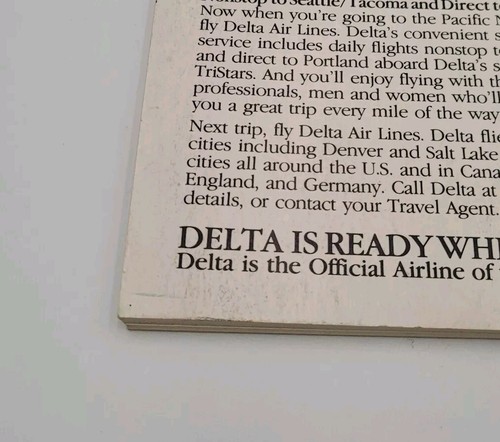 1980 Atlanta Falcons Media Guide Program NFL Football W Flaws - Picture 8 of 10