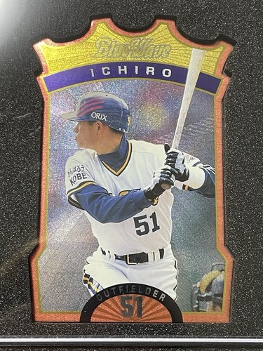 Ichiro Suzuki 1998 Calbee CD Die Cut #CD-24 Orix BlueWave #51 NPB With Case - Picture 3 of 22
