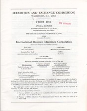 ITHistory 1986 IBM 10K Financial Report