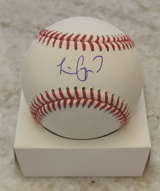 Luis Campusano San Diego Padres Rookie Catcher Auto Signed Baseball Tristar COA