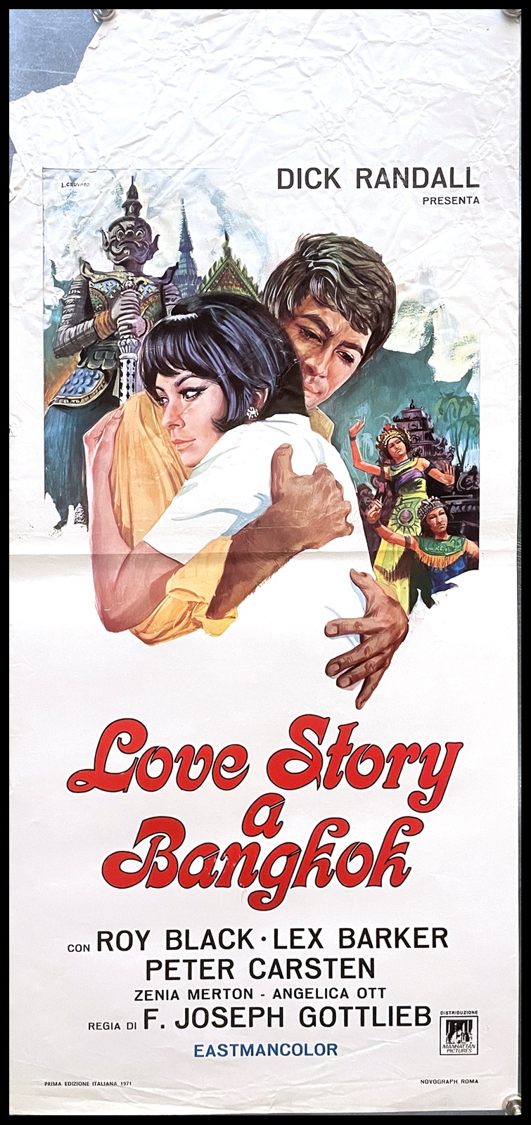 Locandina di LOVE STORY A BANGKOK (1971)