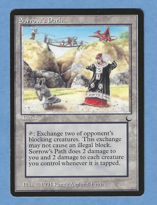 MTG The Dark - Sorrow's Path - LP Land Rare - Magic the Gathering (JDSP)