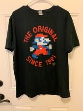 Nintendo T Shirt Mario The Original 1981 XL