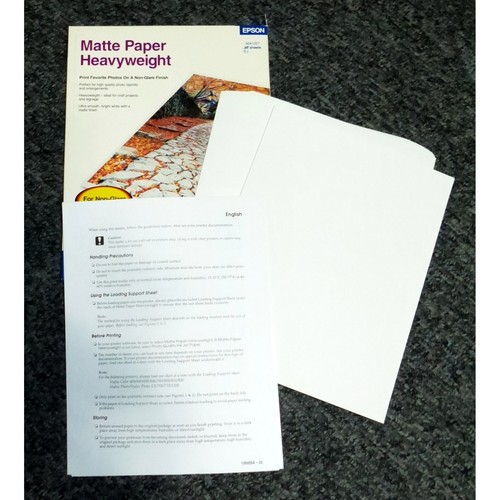 LOT HP KODAK EPSON PREMIUM INKJET PHOTO PAPER 4x6 & 8x11 242 Sheets OPEN BOX - Afbeelding 4 van 7