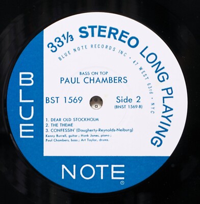 その他 LP Paul Chambers Bass On Top LNJ70081 BLUE NOTE /00260 PAUL CHAMBERS - Paul Chambers - Bass On Top (UHQ CD) - Blue Note