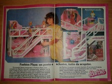 Pubblicità Advertising Werbung Barbie Fashion Plaza 1987 Mattel 