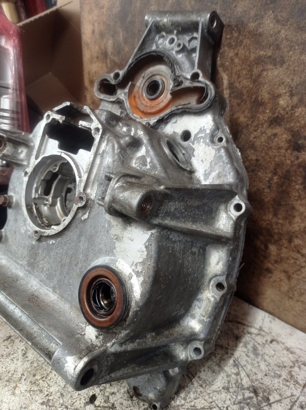 Honda cx500 rear engine casing cover eBay