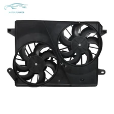 For Chrysler 300 2005-2008 Dodge Dual Radiator Cooling Fan Assembly w/ Shroud