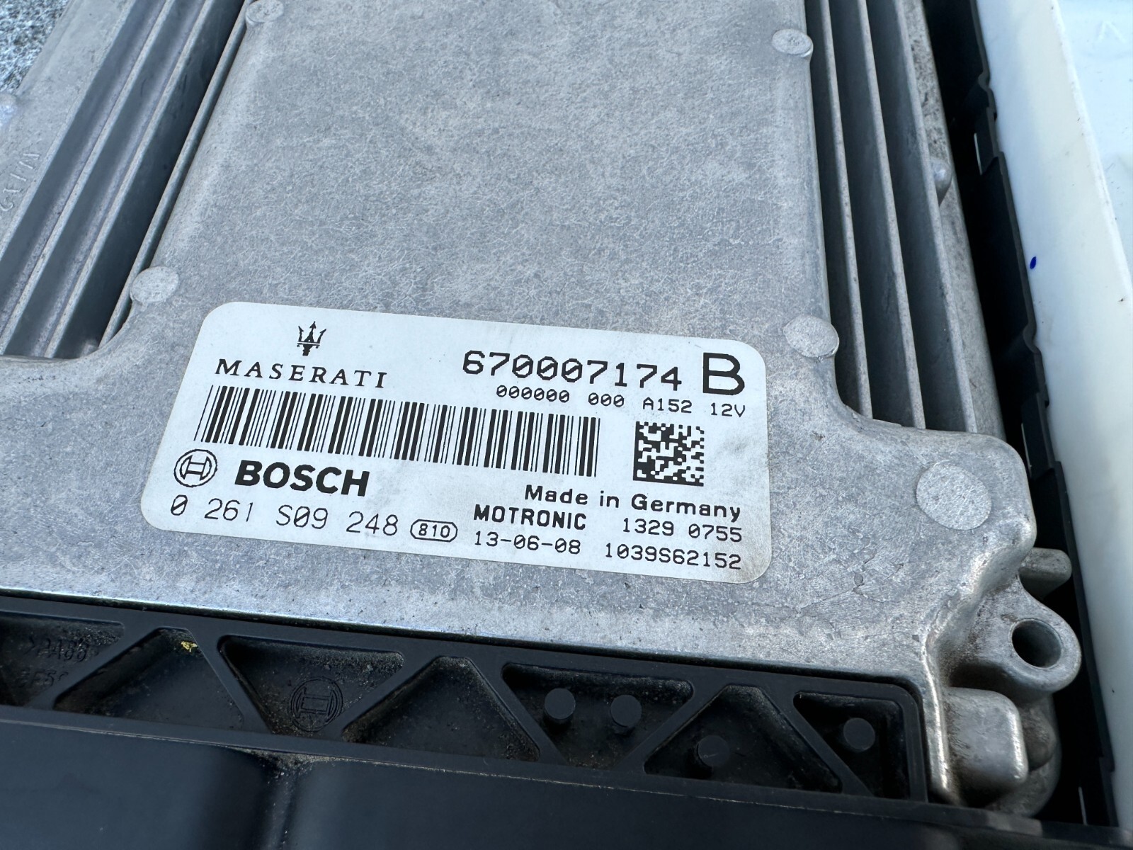 ENGINE COMPUTER ECU KEY IGNITION SET 13-17 MASERATI QUATTROPORTE GTS 3.8L