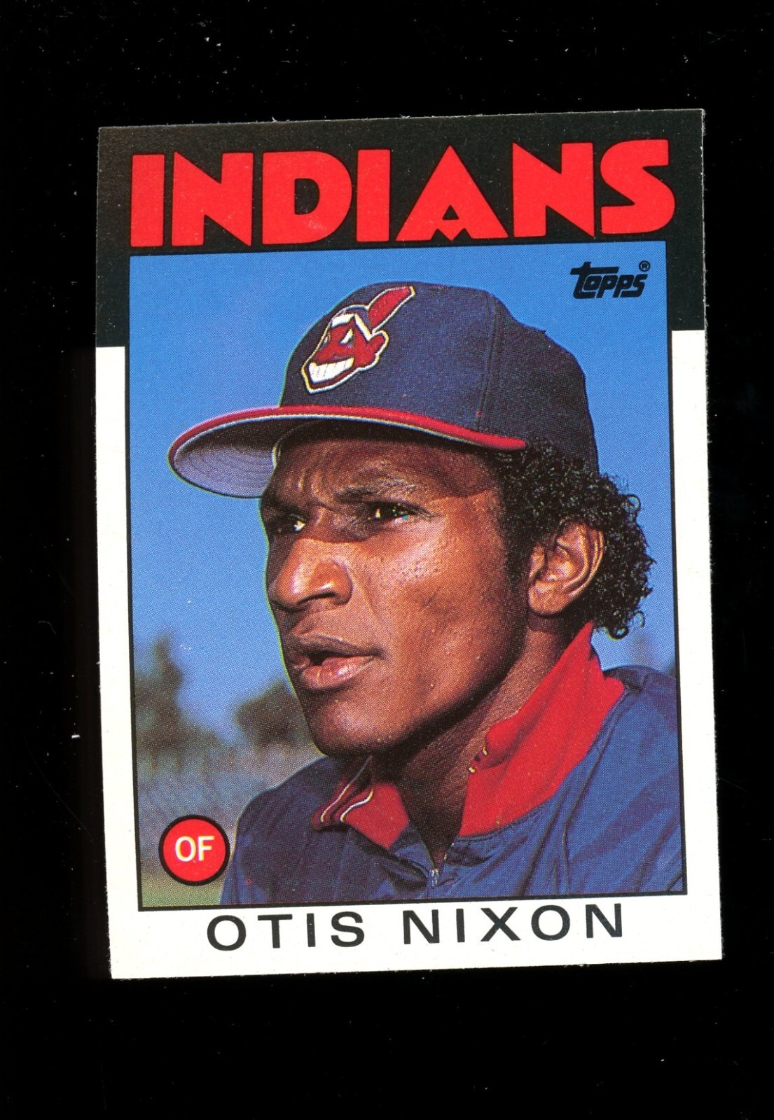 1986 Topps Traded #80T Otis Nixon Cleveland Indians QTY