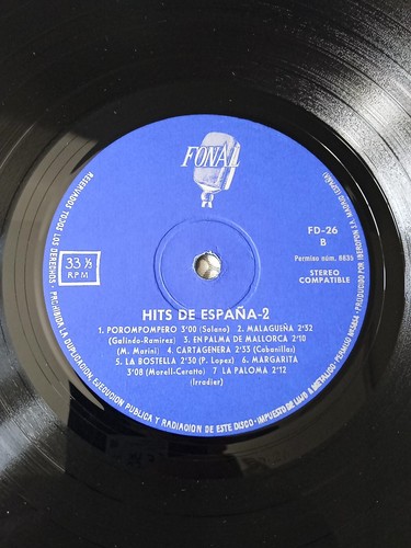 Hits De Espana 2 , Vinyl LP - Picture 12 of 12