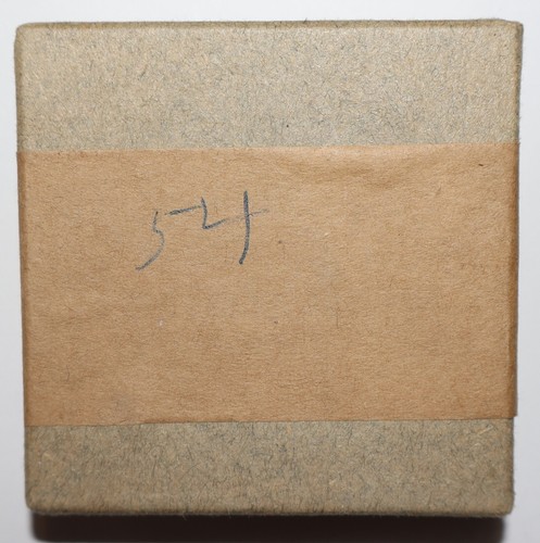 1954 US Poof Set Original Box Tissue Cellophane