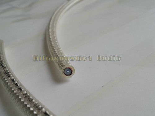 Oyaide FTVS-510 5N Pure Silver Coaxial Cable 75Ω Digital HIFI TV Audio vedio - Picture 4 of 6