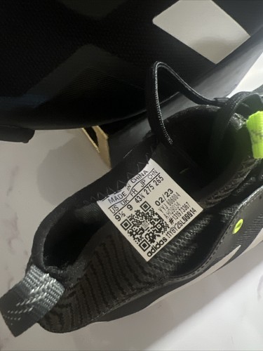 Adidas The Gravel 2.0 Cycling Shoes Black White Mens Size 9.5 Clipless HQ9034 - Picture 4 of 7