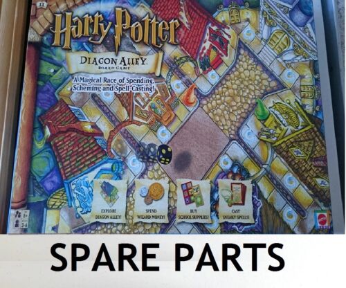 Harry Potter Diagon Alley - Spare Part Choose from Menu - Hats Coins Cards etc - Afbeelding 1 van 21