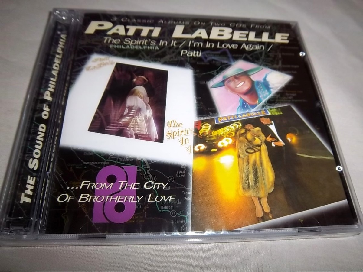 PATTI LABELLE-SPIRIT'S IN IT/I'M IN LOVE AGAIN-3 ALBUMS ON 2 DISCS