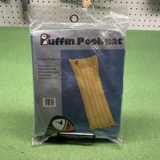 Vintage 1987 Puffin Suntanner Collection Swimming Inflatable Poolmat STYLE M311