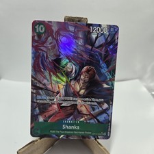 Shanks (028) (Alternate Art) OP13-028 Foil Carrying On His Will NM