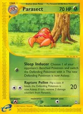 Parasect - 27/147 - Pokemon Aquapolis Non-Holo Card NM on eBay
