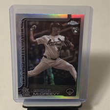 2025 Topps Chrome - Michael McGreevy #29 Sepia Refractor (RC)