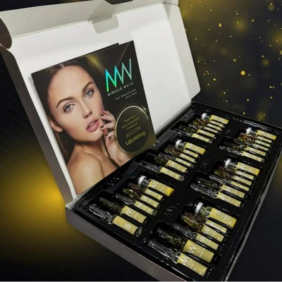 Miracle White Royal Gold Brightening Anti Aging Serum 6 Sets/Box 100% Authentic
